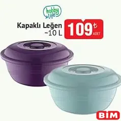 HOBBY LİFE KAPAKLI LEĞEN 10 L